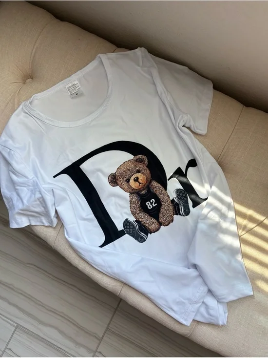 White bear t-shirt🧸 - Picture 2 of 6